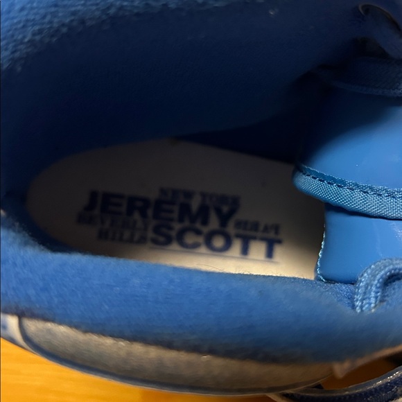 ❄️Adidas JEREMY SCOTT x Forum High ‘Dipped Blue’ Men Size 8.5❄️ - Picture 7 of 7